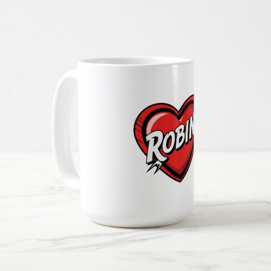 Love Robin Kaffeetasse (Vorderseite Links)