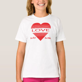 Love & Romance Concept Design with Heart Elements T-Shirt