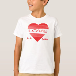 Love & Romance Concept Design with Heart Elements T-Shirt