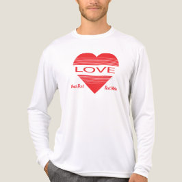 Love & Romance Concept Design with Heart Elements Tri-Blend Shirt