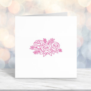 Love Rose Posy Permastempel