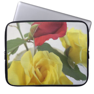 Love Roses Neoprene Laptop Sleeve 15 inch