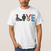 Love Run T-Shirt (Vorderseite)