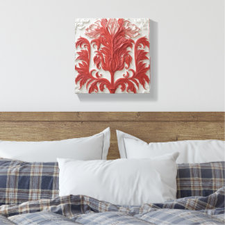 Love’s Reflection in Feathers Leinwanddruck