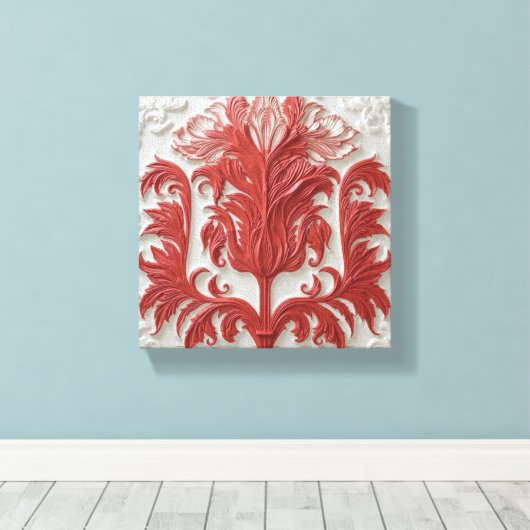 Love’s Reflection in Feathers Leinwanddruck (Insitu (Holzboden))