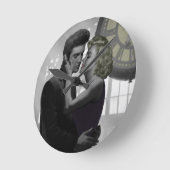 Love’s Return Runde Wanduhr (Winkel)