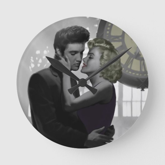 Love’s Return Runde Wanduhr (Vorderseite)