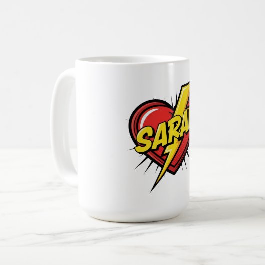 Love Sarah Kaffeetasse (Vorderseite Links)