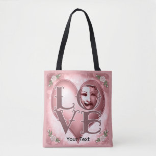 LOVE Schauspielermaske  Tasche