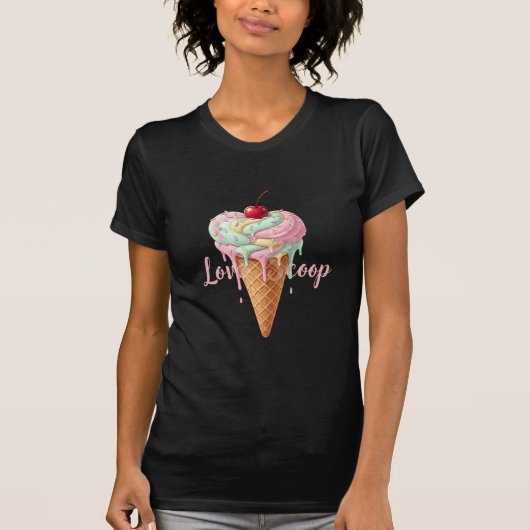 Love Scoop T-Shirt (Vorderseite)