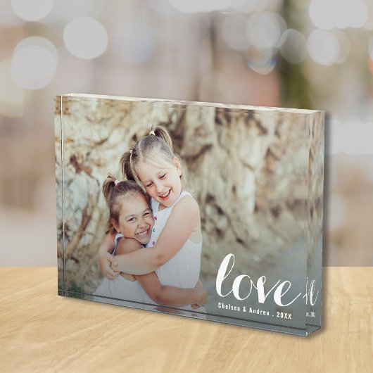 LOVE Script Fotoblock