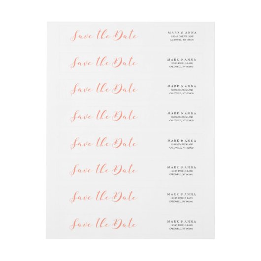 Love Script Wrap Labels | ABWEICHUNGEN (Bogen)