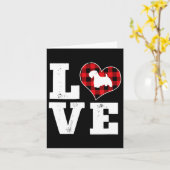 Love Sealyham Terrier Dog Lover For Dog Vale Karte (Gelbe Blume)