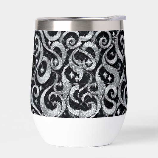 Love Served Hot or Cold Silver Bling Luxury Funky (Links)