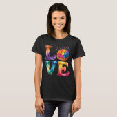 Love Sewing Quilting N Cushion Rainbow Crafter Wom T-Shirt (Vorne ganz)