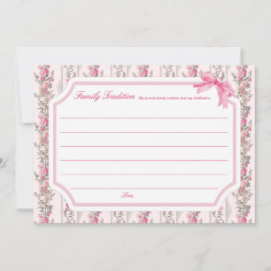 Love Shack Baby Shower Familien-Traditionskarten Dankeskarte