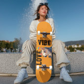 LOVE × SHIBA - Custom Skateboard
