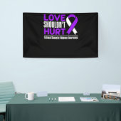 Love Shouldn't Hurt National Domestic Violence Banner (Messeveranstaltung)
