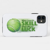 Love Skill Win Tennis Ball Case-Mate iPhone Hülle (Rückseite (Horizontal))