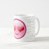 LOVE SMILLE KAFFEETASSE (VorderseiteRechts)