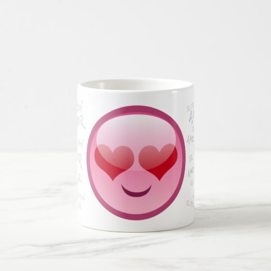 LOVE SMILLE KAFFEETASSE (Mittel)