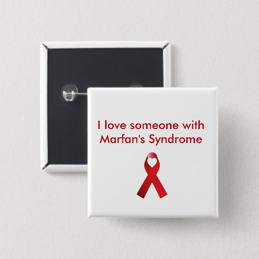 Love someone with Marfan’s Button (Vorne & Hinten)