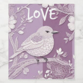 LOVE SONG WEINETIKETT (Einzelnes Label)