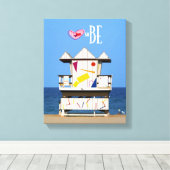 Love South Beach 6 ST Leinwanddruck (Insitu (Holzboden))