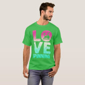 Love Spin Retro T-Shirt (Vorne ganz)