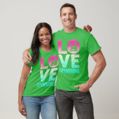 Love Spin Retro T-Shirt (Unisex)