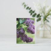 Love Spring Mini Print Visitenkarte (Stehend Vorderseite)