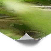 Love Spring Violet Poster (Ecke)