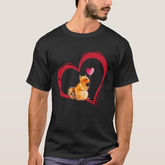 Love squirrel jokes Valentine s Day T-Shirt (Vorderseite)