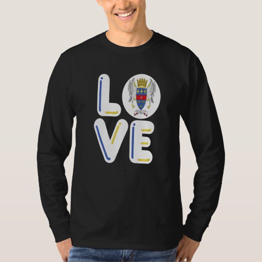LOVE St Barthelemy T-Shirt (Vorderseite)