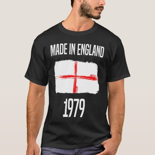 Love St Georges Day Made In England 1979 For Engli T-Shirt (Vorderseite)