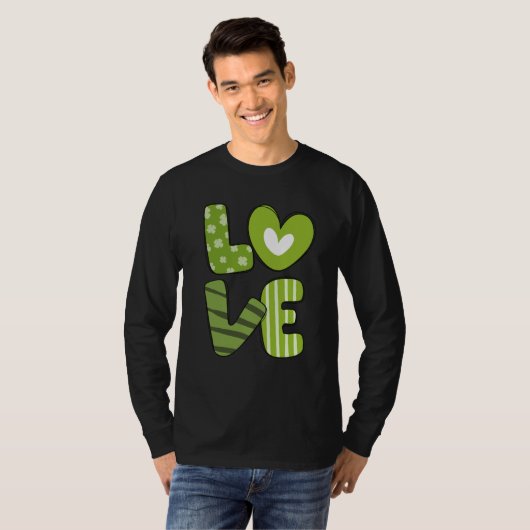 Love St Patricks Day T-Shirt (Vorne ganz)