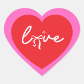 Love Sticker (Vorderseite)