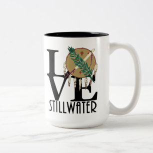 LOVE Stillwater Oklahoma 15oz Zweifarbige Tasse