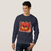 Love Stories Begin Within the Heart Sweatshirt (Vorne ganz)