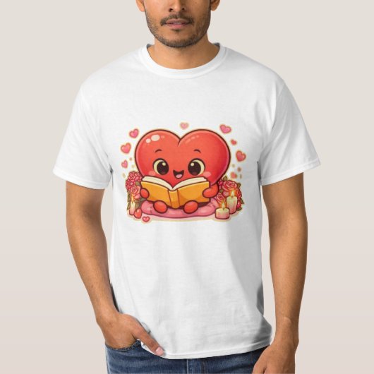 Love Stories Begin Within the Heart T-Shirt (Vorderseite)