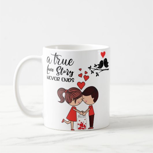 Love Story Mug Kaffeetasse (Links)