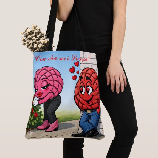 Love struck concha tasche (Von Nahem)