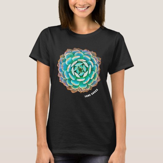 Love Succs Succulent T-Shirt (Vorderseite)