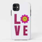 Love Sunflower Case-Mate iPhone Hülle (Rückseite)