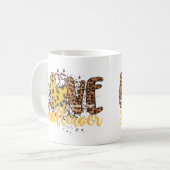 Love Sunflower Kaffeetasse (Vorderseite Links)
