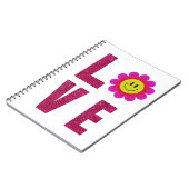 Love Sunflower Notizblock (Linke Seite)
