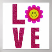 Love Sunflower Poster (Vorne)