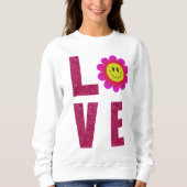 Love Sunflower Sweatshirt (Vorderseite)