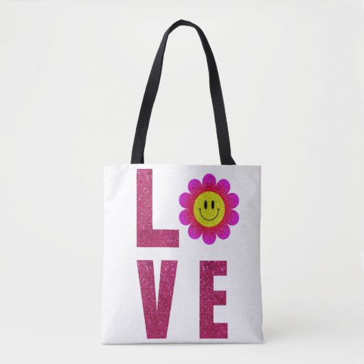Love Sunflower Tasche (Vorderseite)