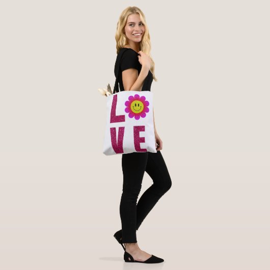 Love Sunflower Tasche (Am Model)
